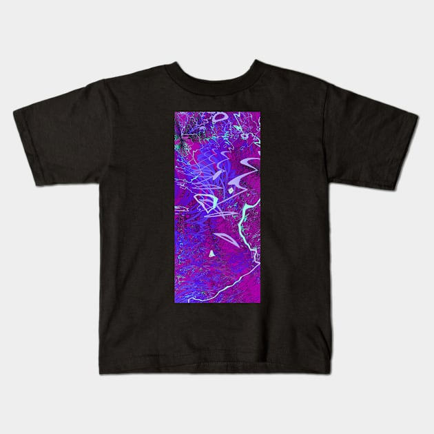 Ultraviolet Dreams 344 Kids T-Shirt by Boogie 72